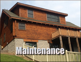  Mears, Virginia Log Home Maintenance